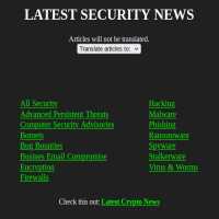 Security News