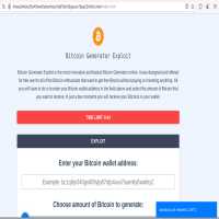 Bitcoin Generator Exploit